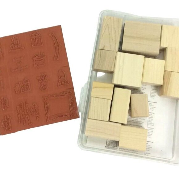 Stampin Up Stamps Lot Of 4 Sets Floral Occasions Two-Step Crafting Card Making - Picture 8 of 10